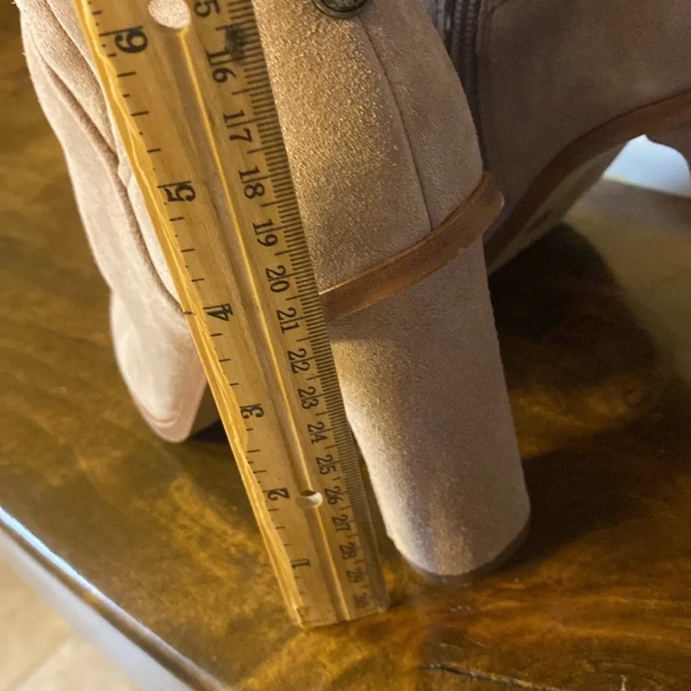 Vince Camuto, suede boots, size 7, taupe - Picture 5 of 6